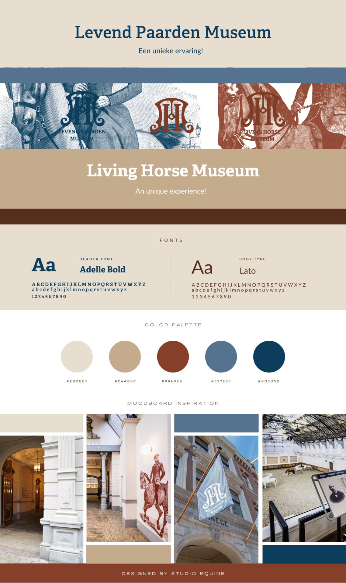 Brand board Levend Paarden Museum